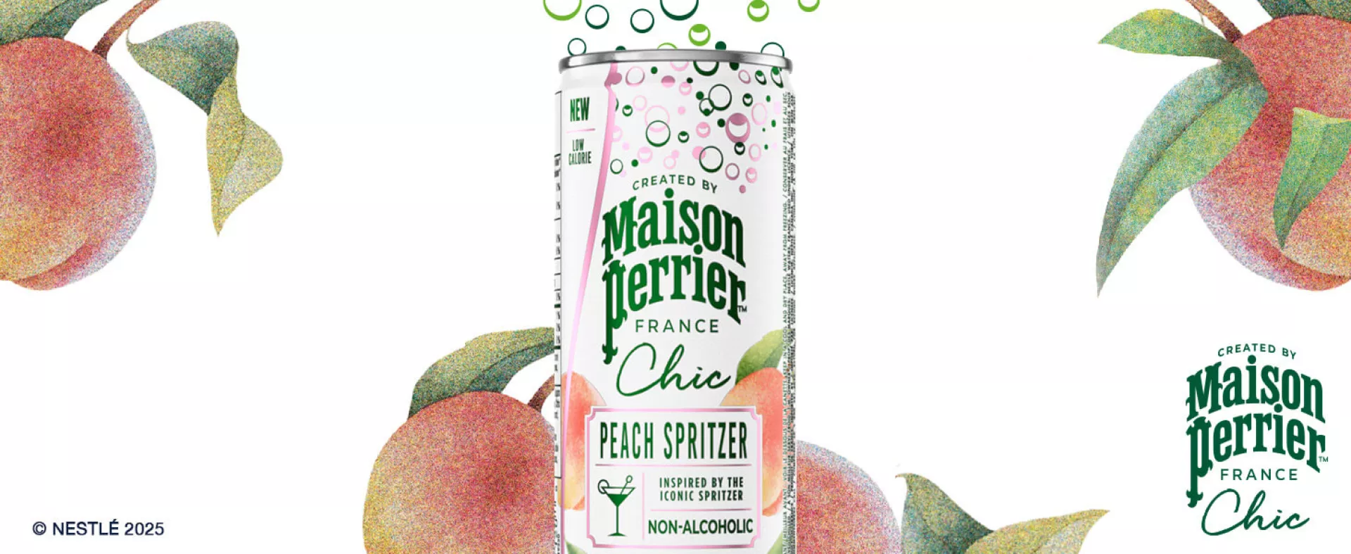Peach spritzer