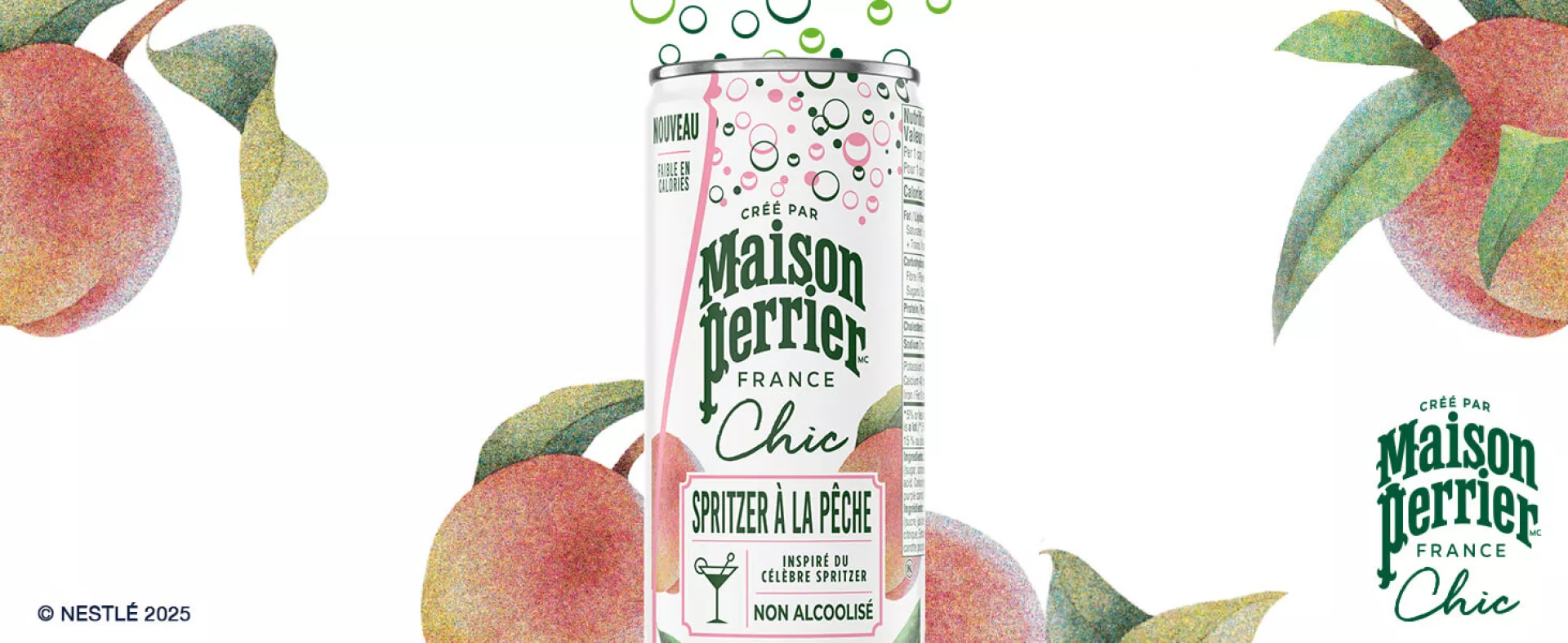 Peach spritzer