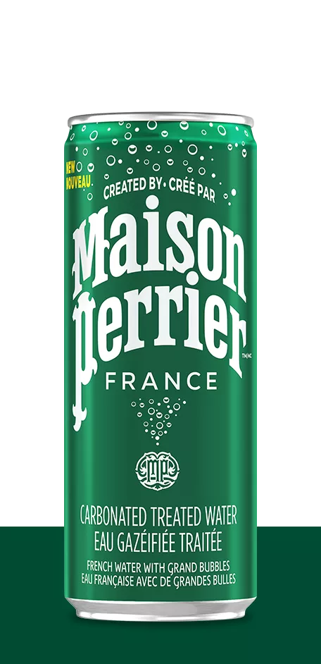 Maison Perrier 33 cL can of sparkling French water