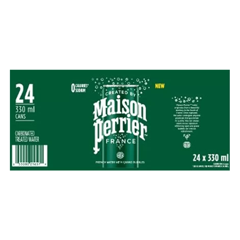 Maison Perrier 33 cl cans package 24 items